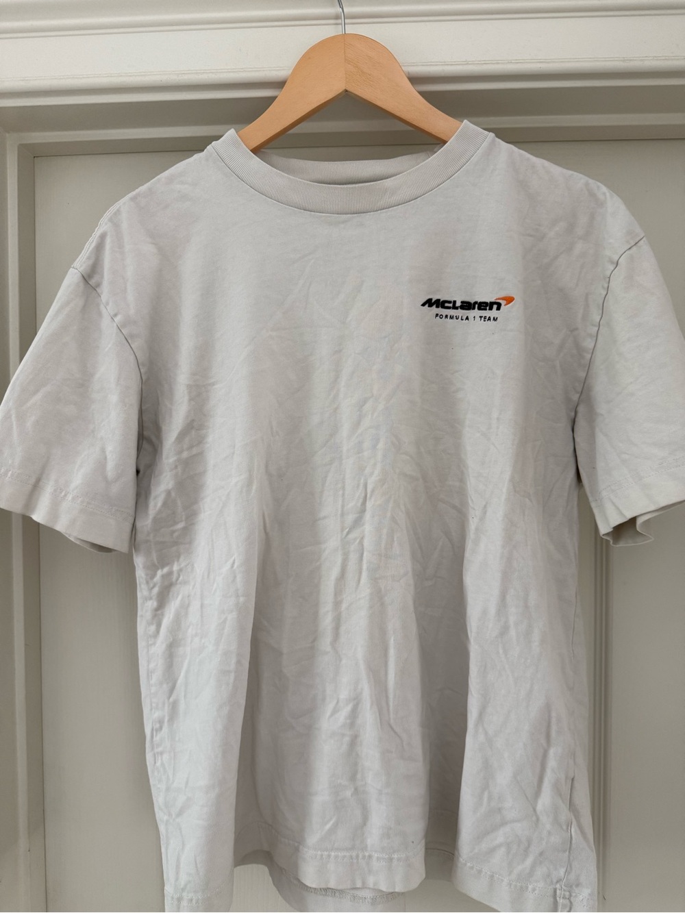 Men's McLaren White Logo T-Shirt